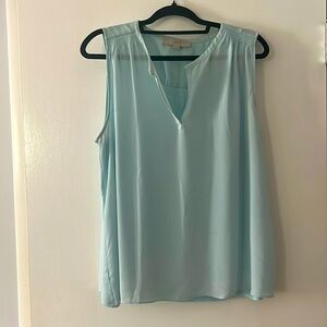 Loft light blue blouse